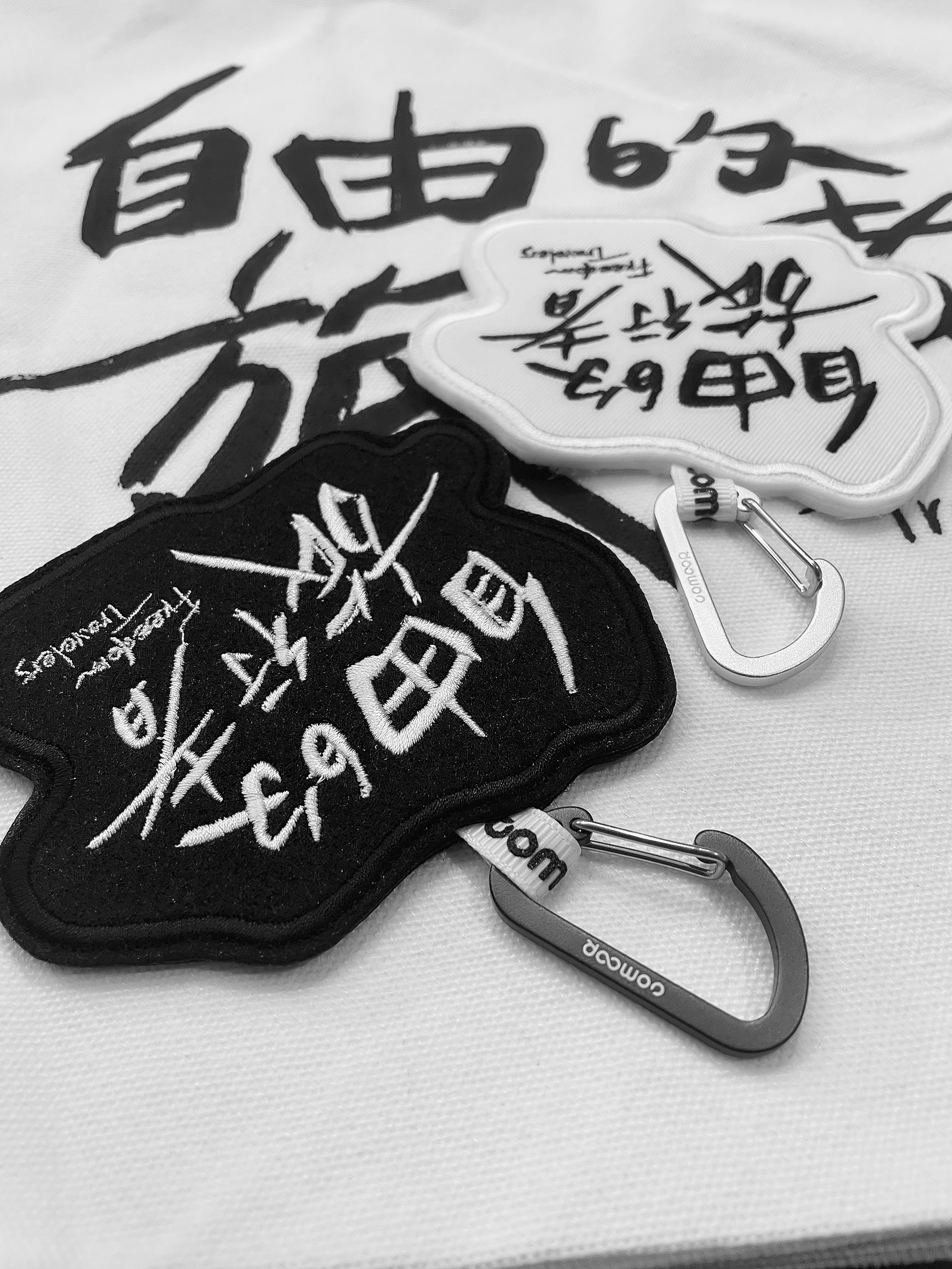cctogo X comoor X GTV八大電視 聯名款《自由的旅行者》刺繡吊牌