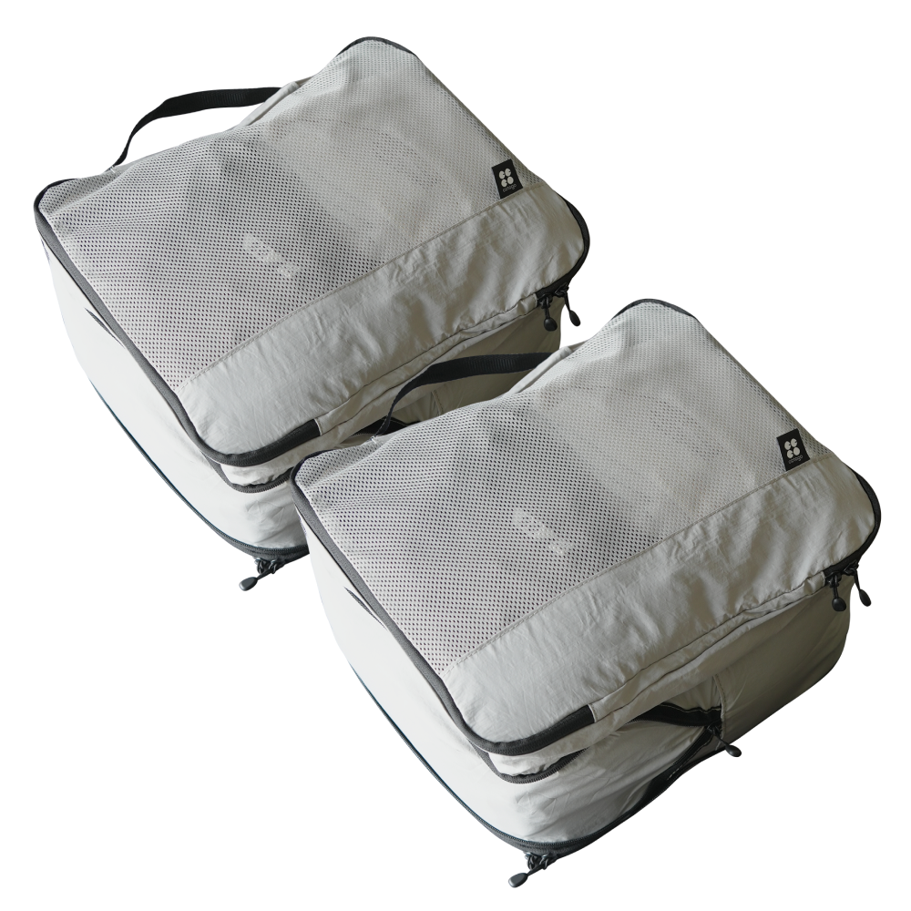 旅用壓縮收納袋 - 岩灰