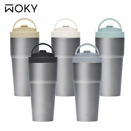 WOKY –[●●]渾圓杯-純鈦 770ml